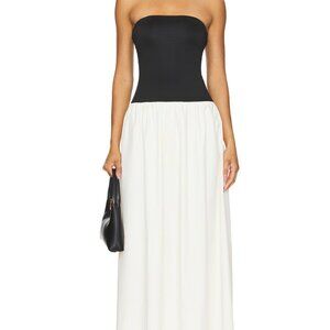 ALL THE WAYS Vega Maxi Dress in Black & White | REVOLVE